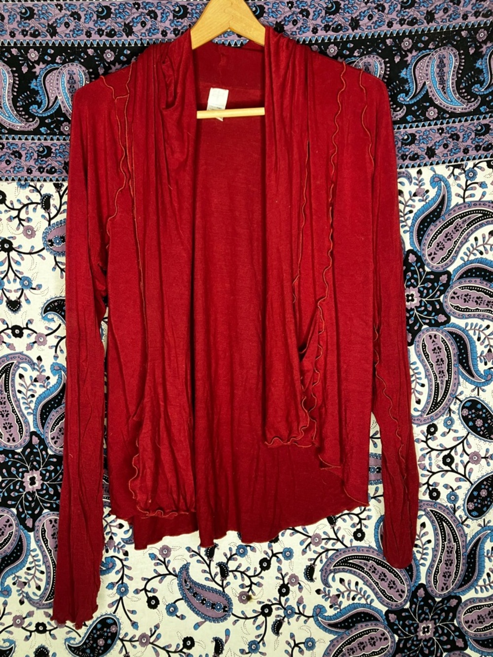 Angelrox bamboo cardigan OSFM